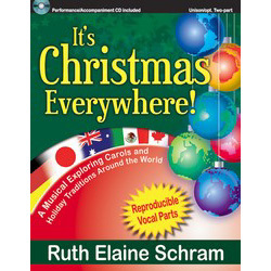It's Christmas Everywhere! (Book/CD)