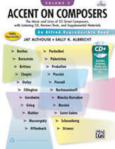Accent on Composers Volume 2 (Reproducible Book and Enhanced CD)