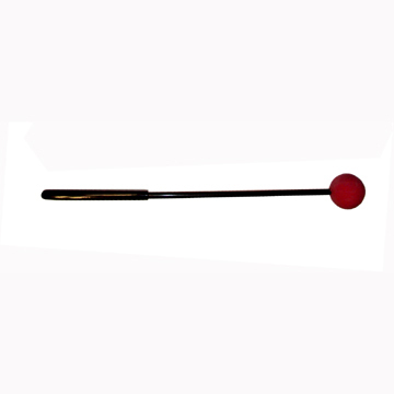 Kinder Hand Drum Mallet, Soft (Red Rubber Ball Head) 1 Kinder Hand Drum Mallet, Soft (Red Rubber Ball Head)