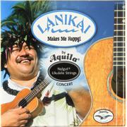 Lanikai/Aquila Ukulele Strings, Concert (High G)
