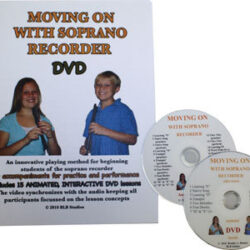 Moving on with Soprano Recorder (Book/DVD/CD)
