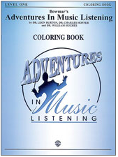 Adventures in Music Listening: Level 1 (Coloring Book)