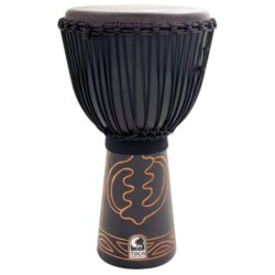 Toca Black Mamba  8" Rope-Tuned Djembe w/ Bag
