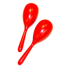 Maracas, Plastic Molded