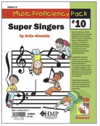 Music Proficiency Pack #10:  Super Singers 1 Music Proficiency Pack #10:  Super Singers