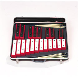 Resonator Bell Set with Case,  20 Note