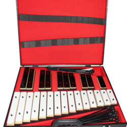 Resonator Bell Set with Case,  25 Note