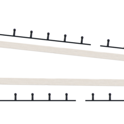 Mounting strip (2 pieces) and Felt strip for SGP, AGP and MG