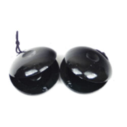 PLASTIC BLACK CASTANETS