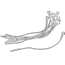 Cannon Plastic Ties for Chime Trees, 12 Pack