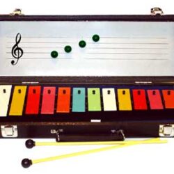Childrens 12-Note Colored Bell Set