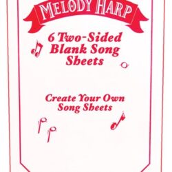 Melody Harp Song Cards - Manuscript Packet