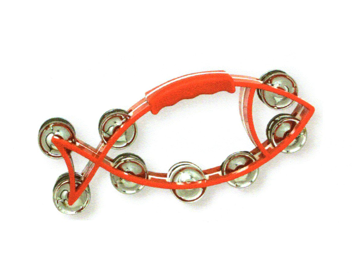Tambourine, Fish Shape 1 Tambourine, Fish Shape