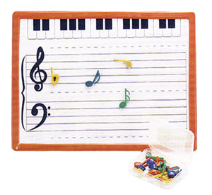 Music Teaching Board, 9" x 12