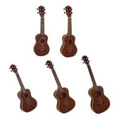 TunaUke Equipped Mahogany Ukuleles