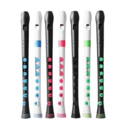 Soprano, Baroque/German Fingering, 2 Piece Recorder with Tactile Keys by Sonor Nuvo