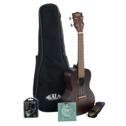 Kala Satin Mahogany Concert Bundle