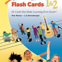 alfred's kid's guitar course flash cards 1 & 2