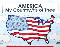 America my country, 'tis of thee