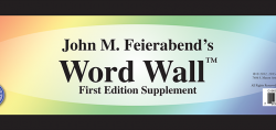 John M. Feierbend's Word Wall