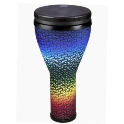 Djembe, Festival, Pre-Tuned, 10" Diameter, 20.5" Height, Holi Blue