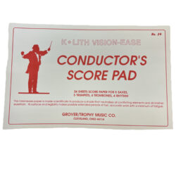 K-Lith Vision-Ease, Conductor's Score Pad