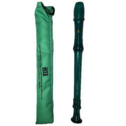 MIE175GR 1 Piece Green Soprano Recorder