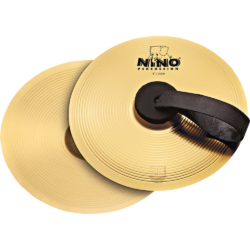 NINO 8" CYMBAL PAIR, MS63 BRASS ALLOY