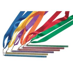 Sportime Rainbow Ribbon Wands, 36 Inches, Set of 6